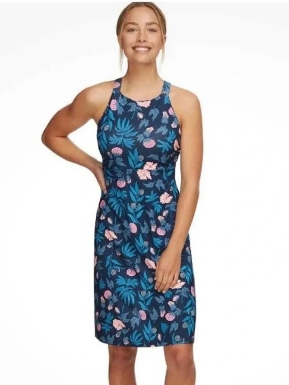 Patagonia Blue Magnolia Spring Dress, Size S